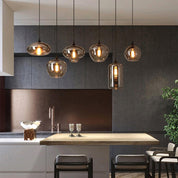 Pendant Light Smoked Glass Black - NOVUSX | Luxurious Aura