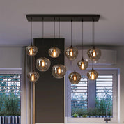 Pendant Light Smoked Glass Black - NOVUSX | Luxurious Aura