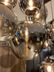 Pendant Light Smoked Glass Black - NOVUSX | Luxurious Aura