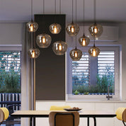 Pendant Light Smoked Glass Black - NOVUSX | Luxurious Aura