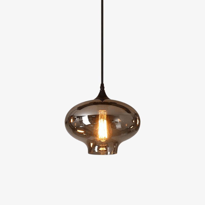 Pendant Light Smoked Glass Black - NOVUSX | Luxurious Aura