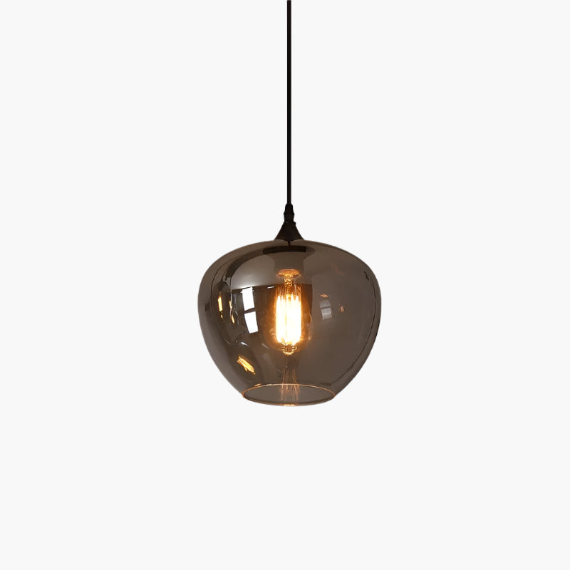 Pendant Light Smoked Glass Black - NOVUSX | Luxurious Aura