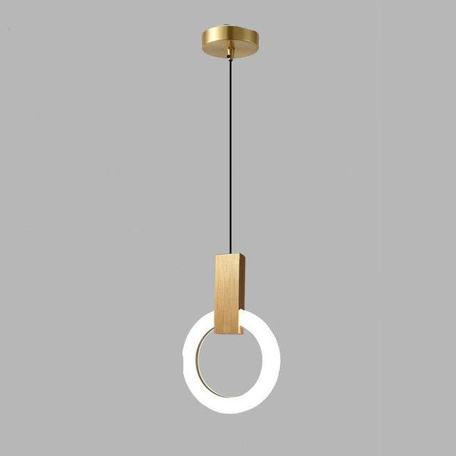 Pendant Light Gold LED - SYNCRO | Modern Elegance
