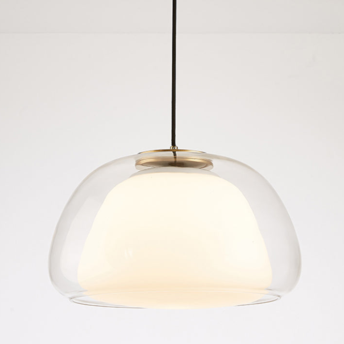Pendant Light Milk Glass - TURBAN | Elegant Lighting