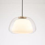 Pendant Light Milk Glass - TURBAN | Elegant Lighting