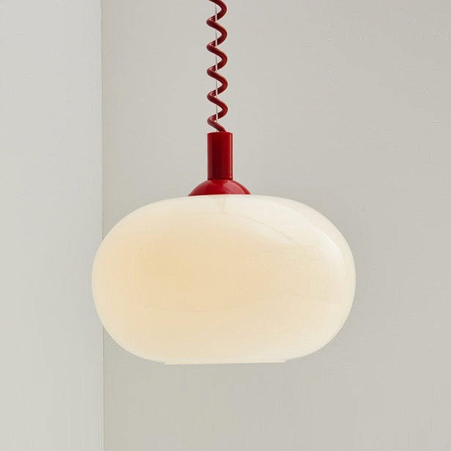 Pendant Light Yellow Glass - WEZENX | Charming Elegance