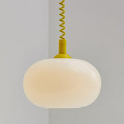 Pendant Light Yellow Glass - WEZENX | Charming Elegance