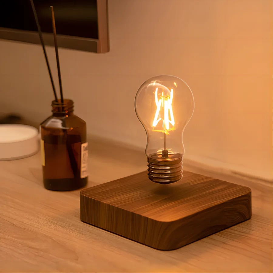 Table Lamp Walnut Magnetic - ETALON | Serene Lighting