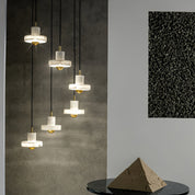 Pendant Light Marble Gold - VYKRON | Timeless Elegance