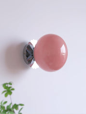 Wall Light Rose Glass EPIXAL - Marshmallow Sconces | Elegant