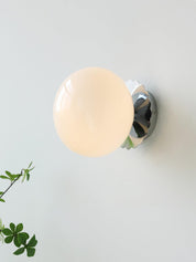 Wall Light Rose Glass EPIXAL - Marshmallow Sconces | Elegant