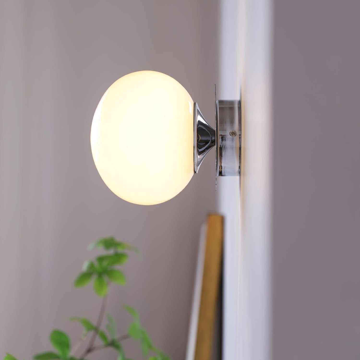 Wall Light Rose Glass EPIXAL - Marshmallow Sconces | Elegant