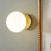 Wall Light Rose Glass EPIXAL - Marshmallow Sconces | Elegant