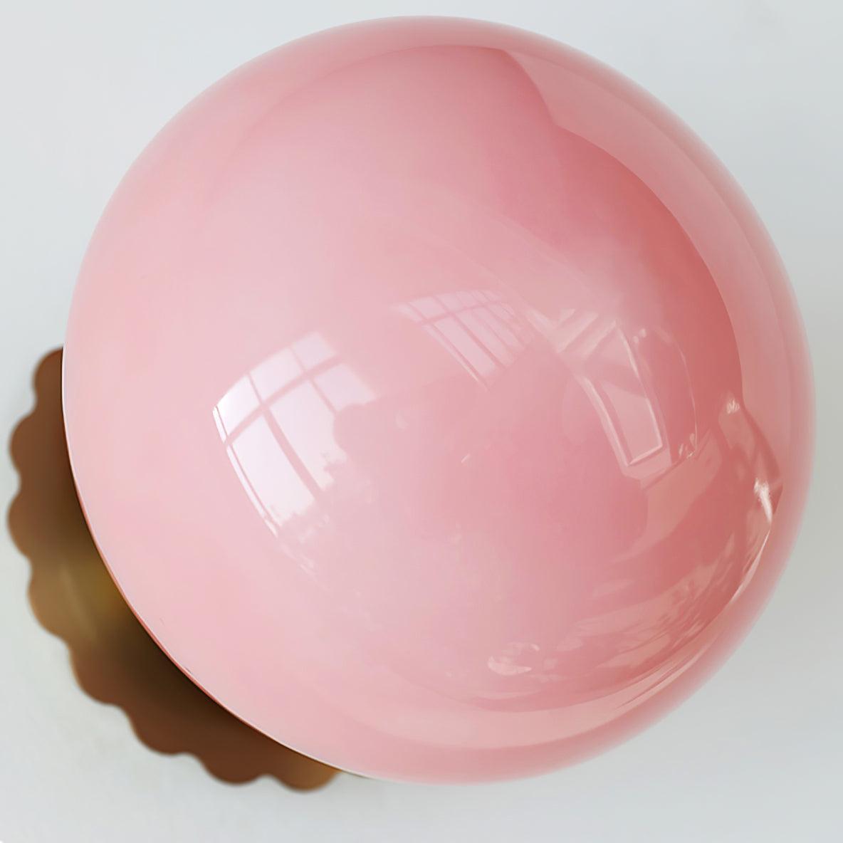 Wall Light Rose Glass EPIXAL - Marshmallow Sconces | Elegant