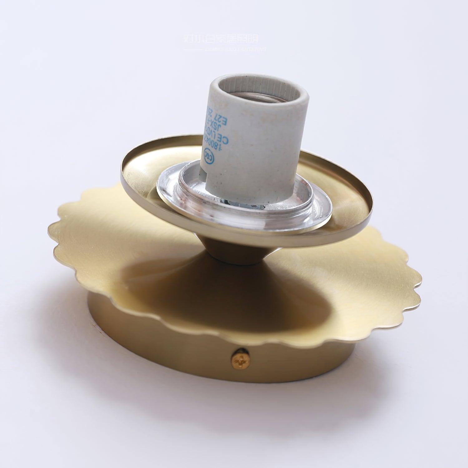 Wall Light Rose Glass EPIXAL - Marshmallow Sconces | Elegant