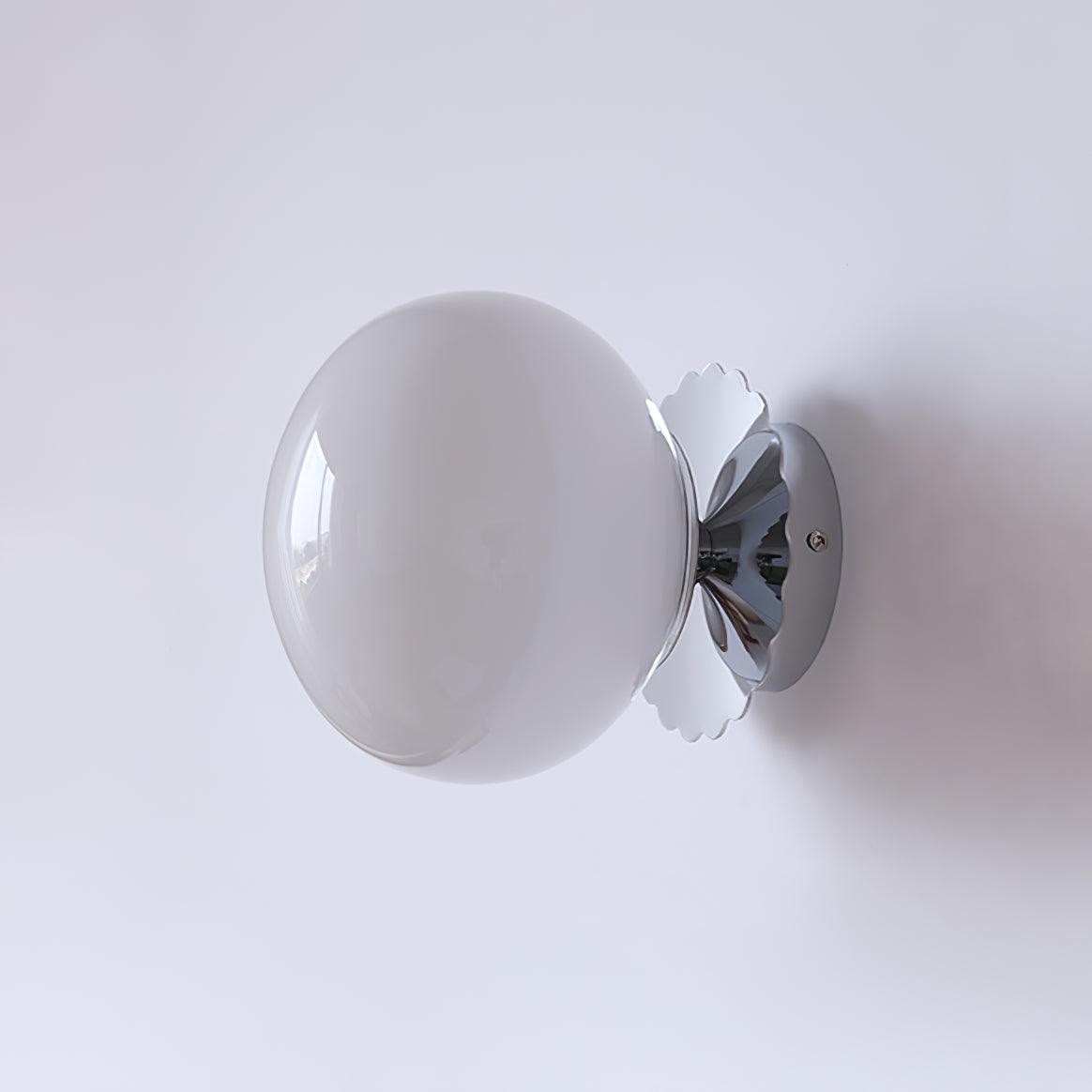 Wall Light Rose Glass EPIXAL - Marshmallow Sconces | Elegant