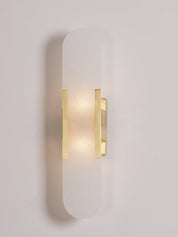 Wall Light Alabaster Brass - EMPYRN | Elegant Lighting