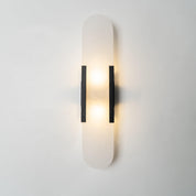 Wall Light Alabaster Brass - EMPYRN | Elegant Lighting