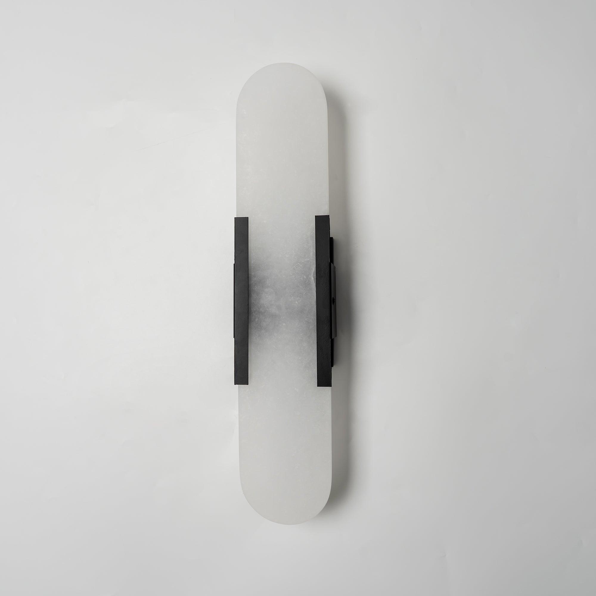 Wall Light Alabaster Brass - EMPYRN | Elegant Lighting