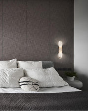 Wall Light Alabaster Brass - EMPYRN | Elegant Lighting