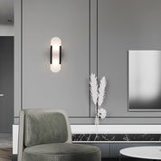 Wall Light Alabaster Brass - EMPYRN | Elegant Lighting