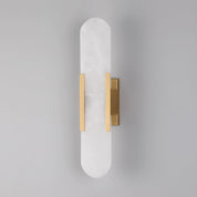 Wall Light Alabaster Brass - EMPYRN | Elegant Lighting
