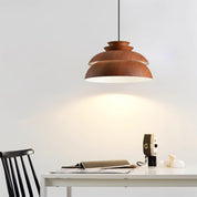 Pendant Light Aluminium Wood - VITRUM | Serene Ambiance