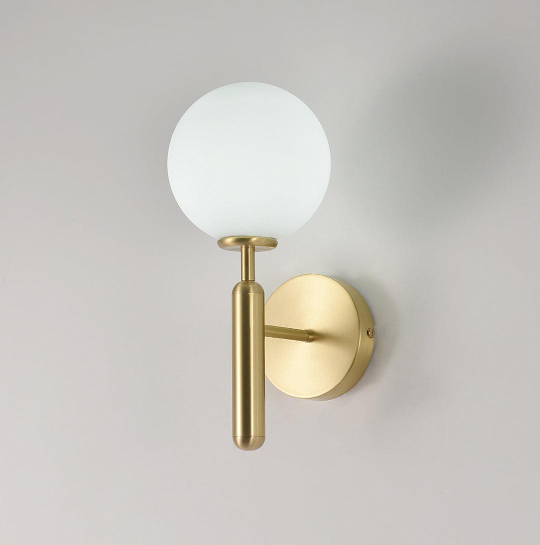 Wall Light Brass Glass - ALTAIR | Elegant Illumination