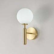 Wall Light Brass Glass - ALTAIR | Elegant Illumination