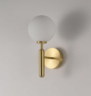 Wall Light Brass Glass - ALTAIR | Elegant Illumination