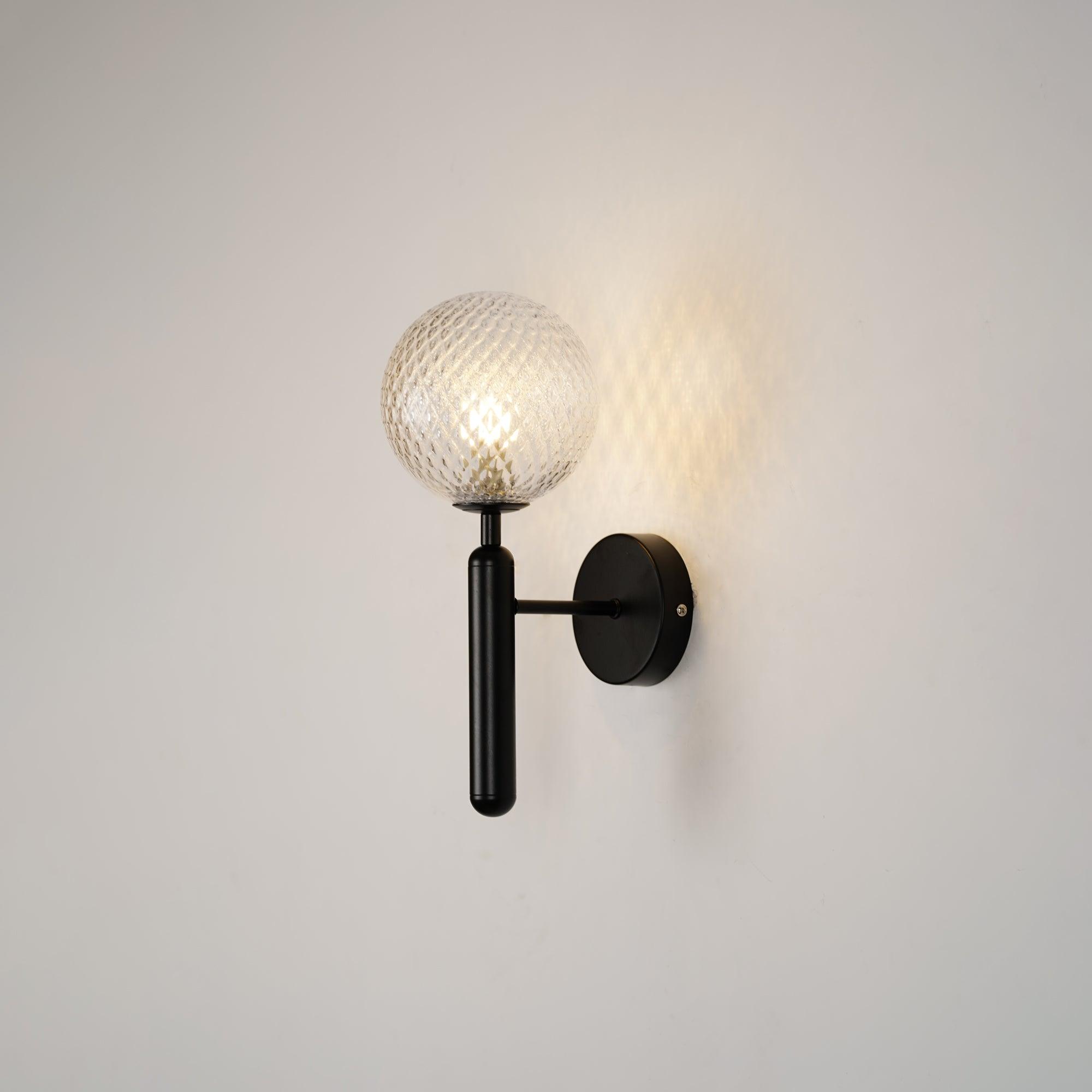 Wall Light Brass Glass - ALTAIR | Elegant Illumination