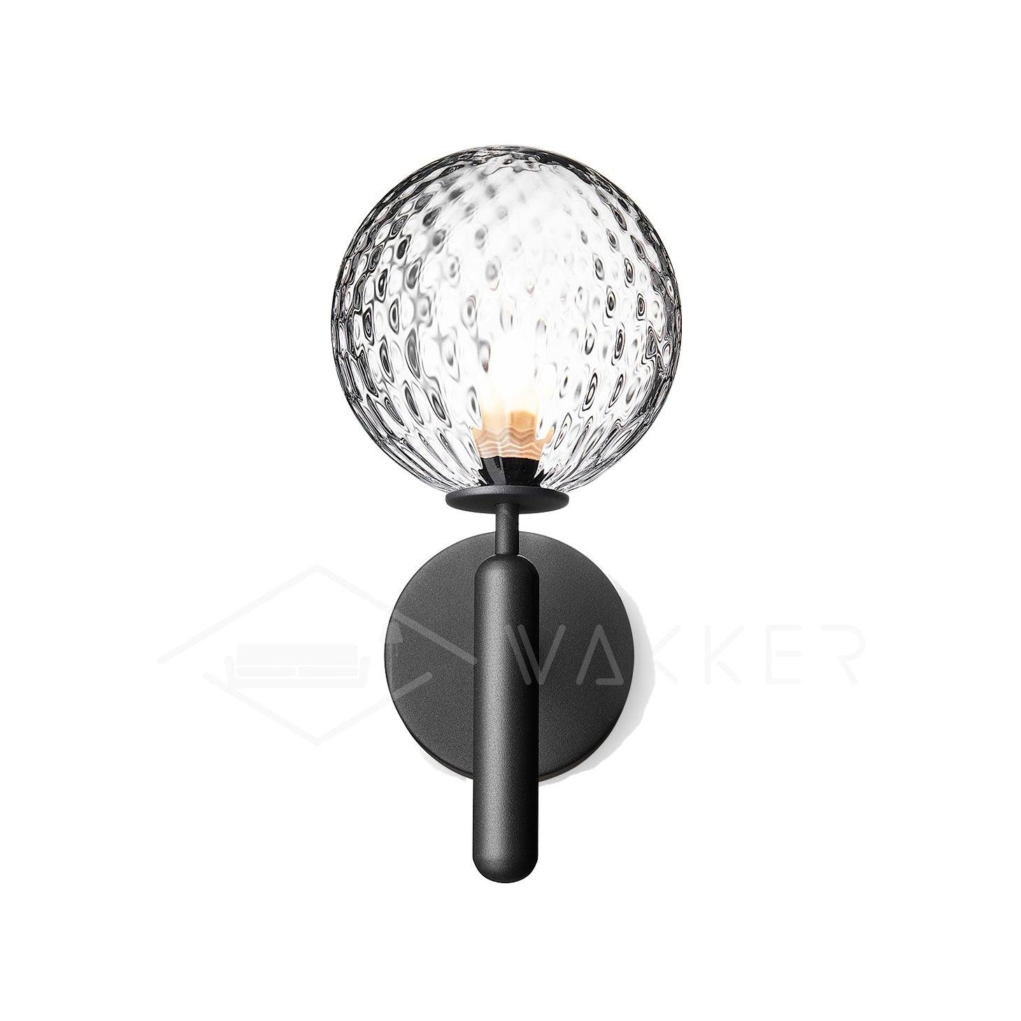 Wall Light Brass Glass - ALTAIR | Elegant Illumination