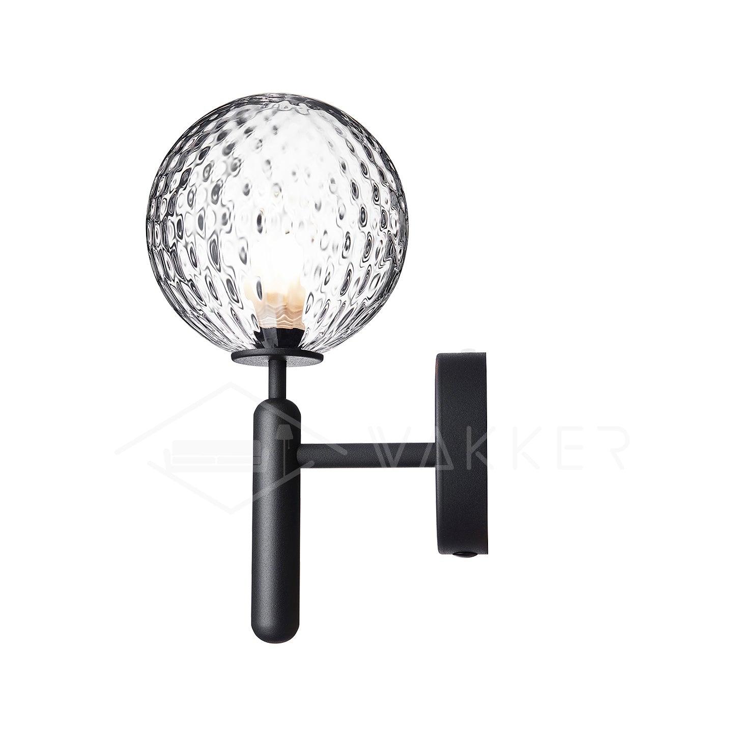 Wall Light Brass Glass - ALTAIR | Elegant Illumination