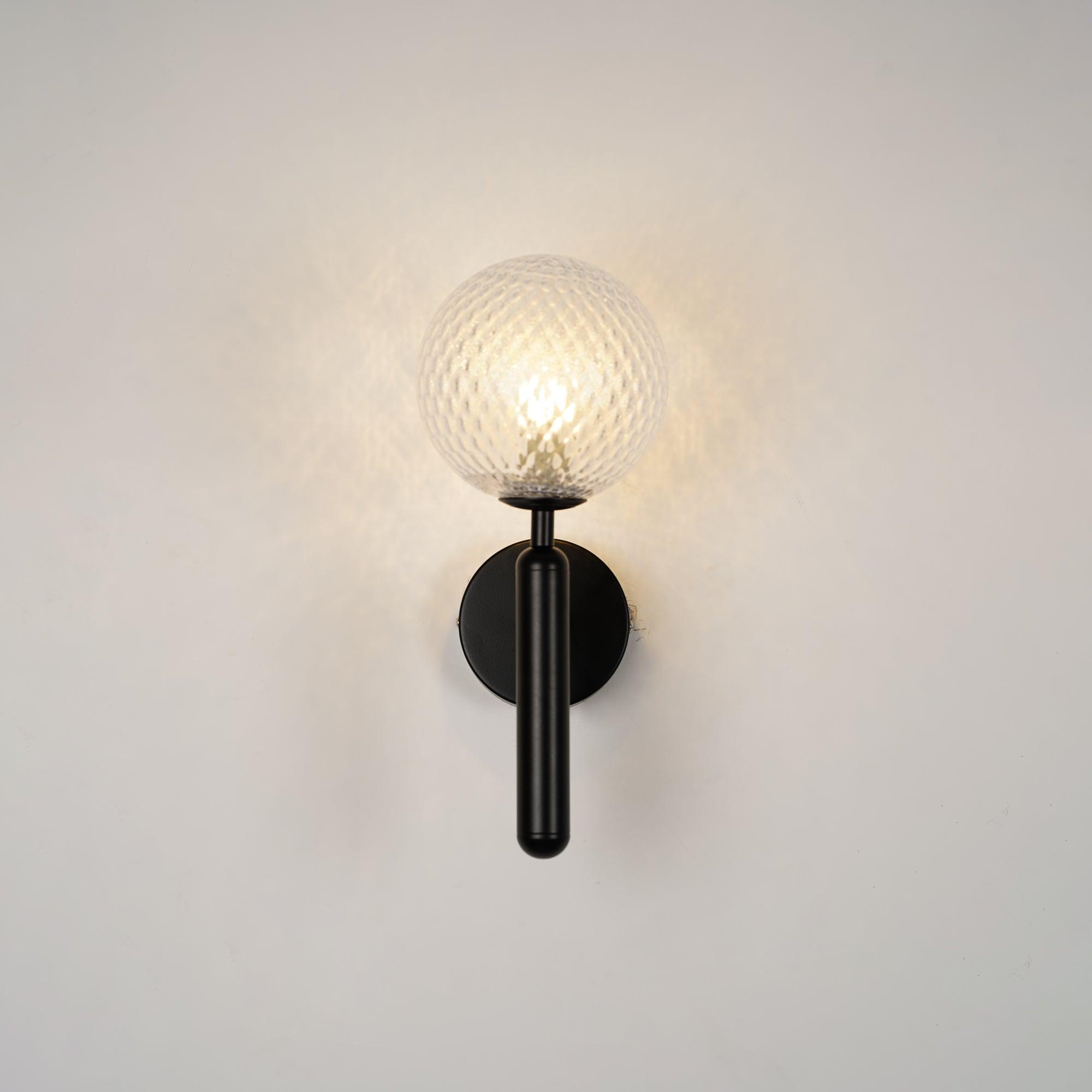 Wall Light Brass Glass - ALTAIR | Elegant Illumination