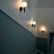 Wall Light Brass Glass - ALTAIR | Elegant Illumination