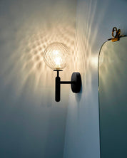 Wall Light Brass Glass - ALTAIR | Elegant Illumination