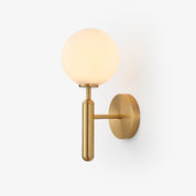 Wall Light Brass Glass - ALTAIR | Elegant Illumination