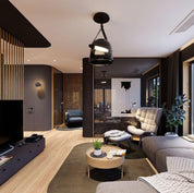 Pendant Light Black Minimalist - TERRAX | Elegant Lighting