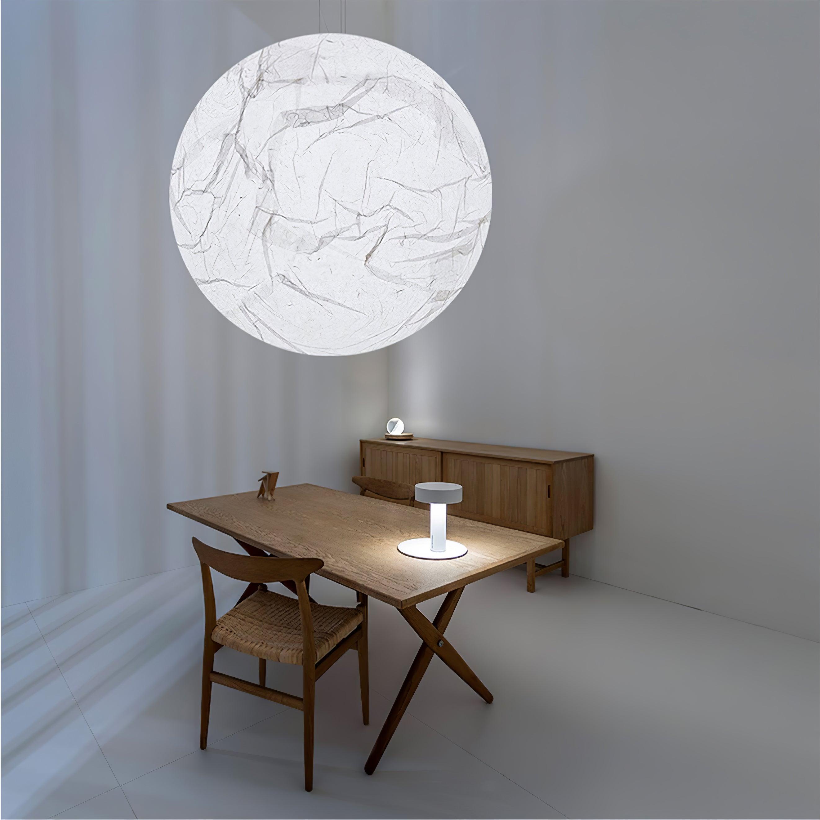Pendant Light Silk Moon - TENSOR | Serene Ambiance