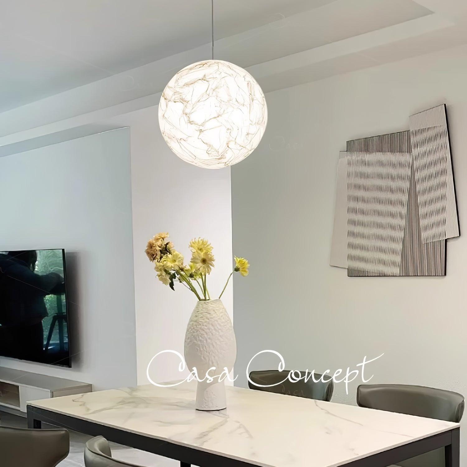 Pendant Light Silk Moon - TENSOR | Serene Ambiance