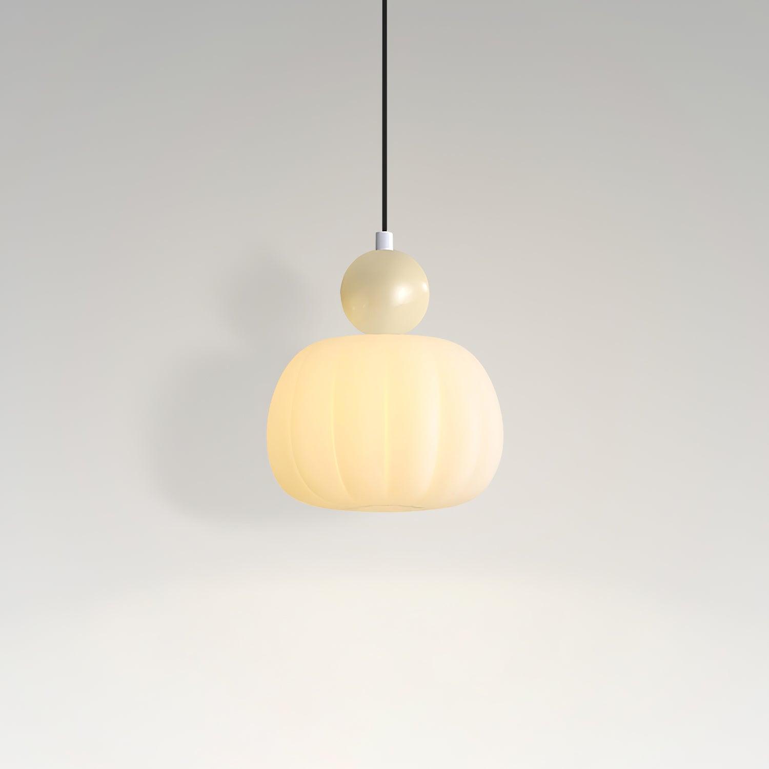 Pendant Light Pumpkin Shape Green - RESONX | Tranquil