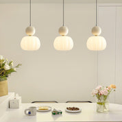 Pendant Light Pumpkin Shape Green - RESONX | Tranquil