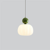 Pendant Light Pumpkin Shape Green - RESONX | Tranquil