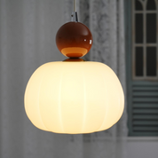 Pendant Light Pumpkin Shape Green - RESONX | Tranquil