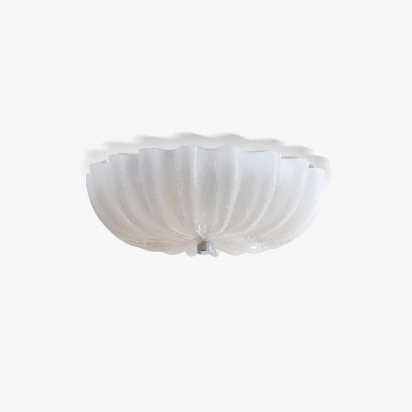 Quinn Modern Round Glass Ceiling Light Shades Bedroom Living Room