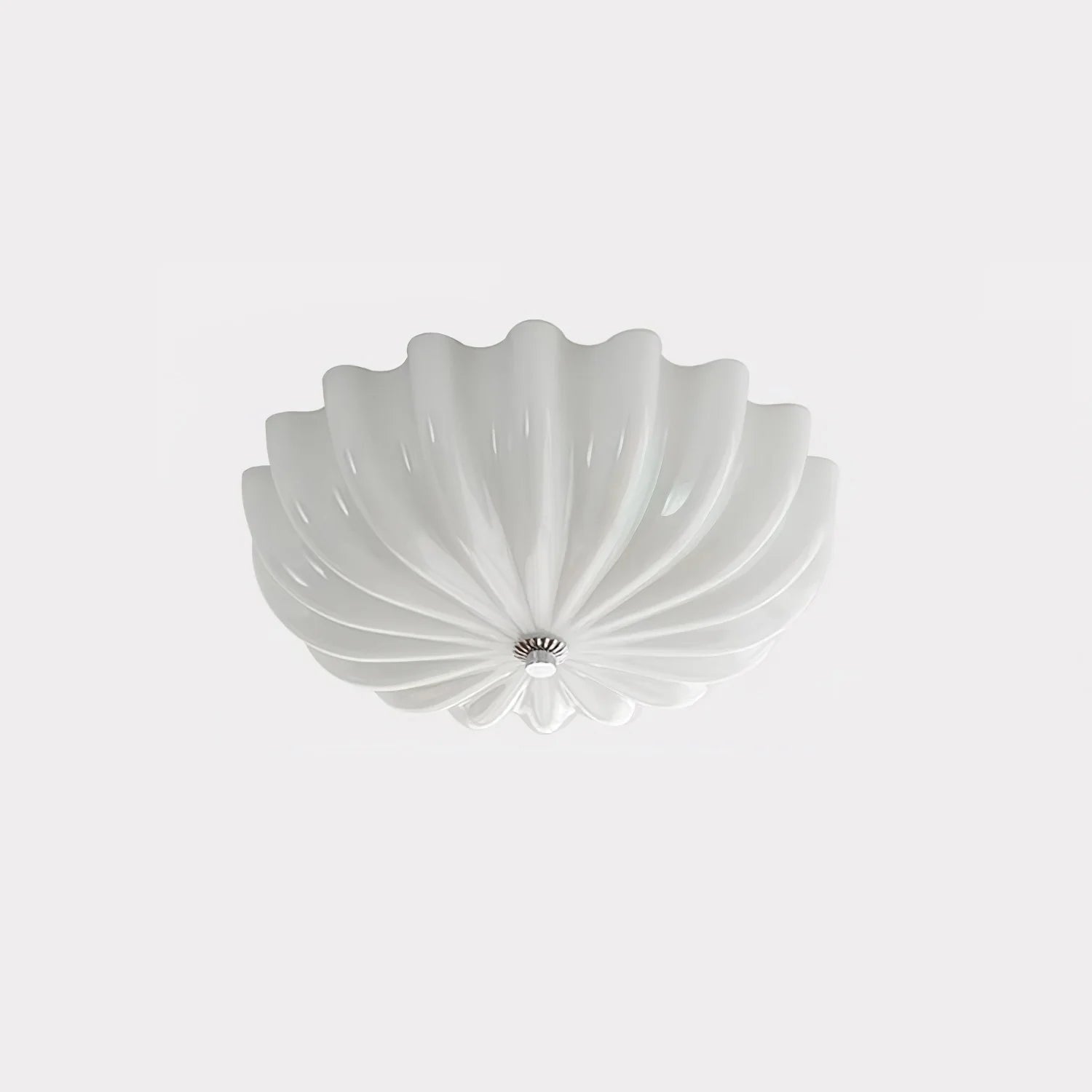 Quinn Modern Round Glass Ceiling Light Shades Bedroom Living Room