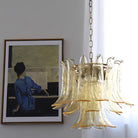 Alessio Vintage Luxury Metal Glass Chandelier Living Dining Room Bedroom