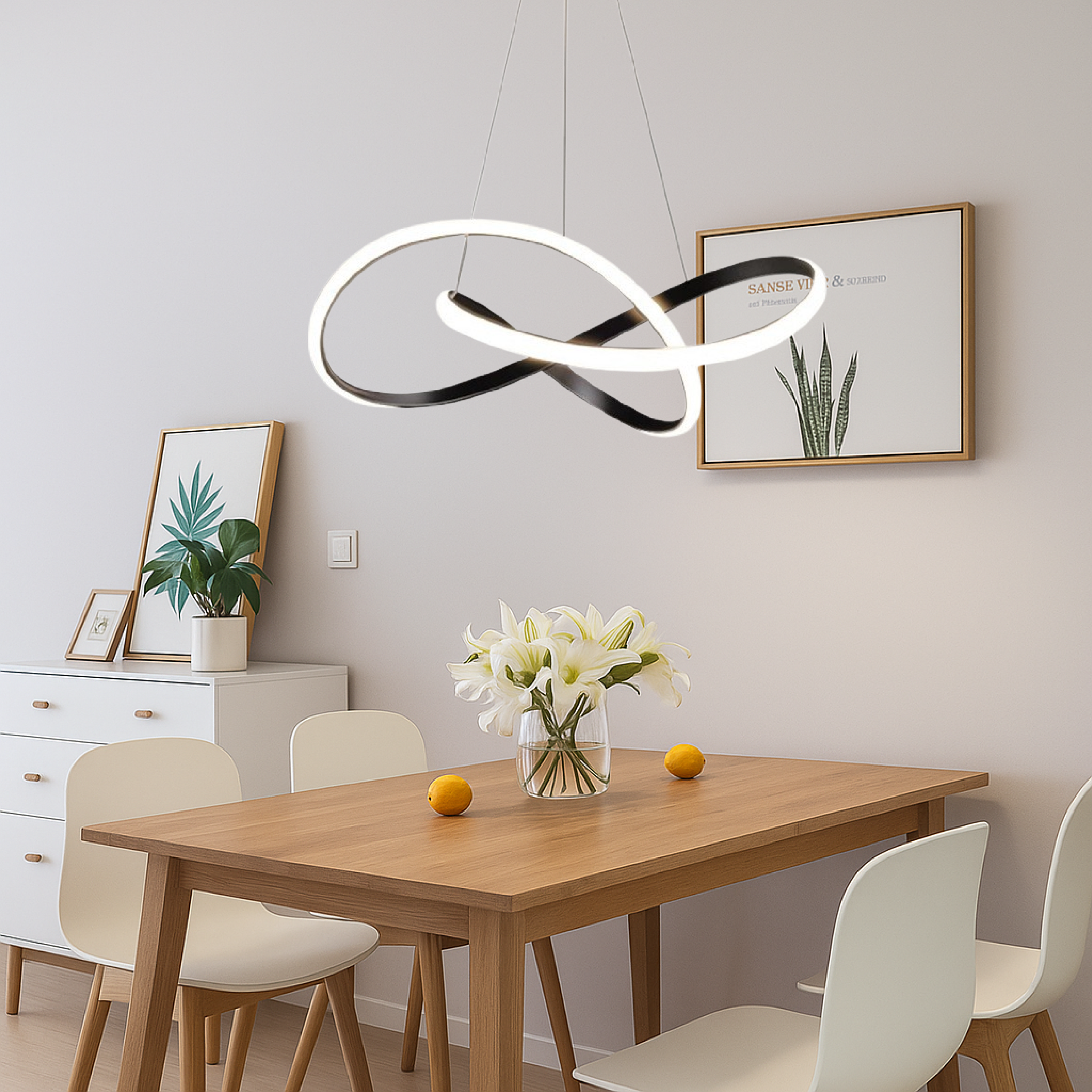 Pendant Light LED Acrylic - VECTOR | Modern Style