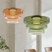 Pendant Light Smoke Grey Glass - TORSUS | Elegant Design