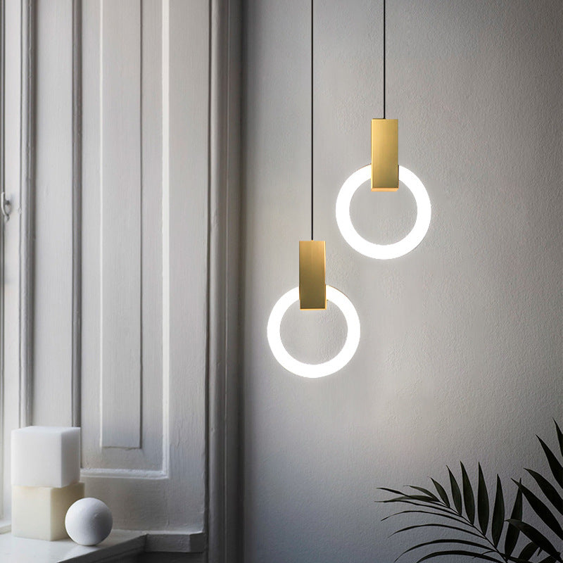 Pendant Light Gold LED - SYNCRO | Modern Elegance